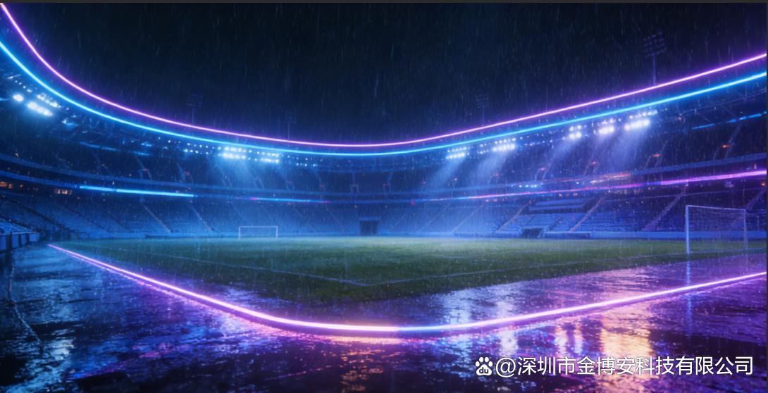 JBOAN LED flexible wall washer: soft light reshapes the night scene of the stadium, safe and low voltage lights up a new paradigm of sports aesthetics