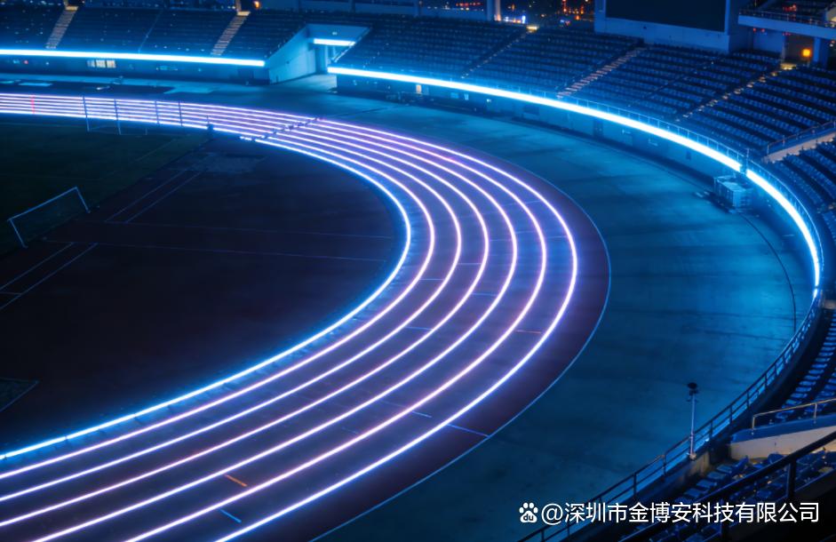 JBOAN LED flexible wall washer: soft light reshapes the night scene of the stadium, safe and low voltage lights up a new paradigm of sports aesthetics (Figure 2)