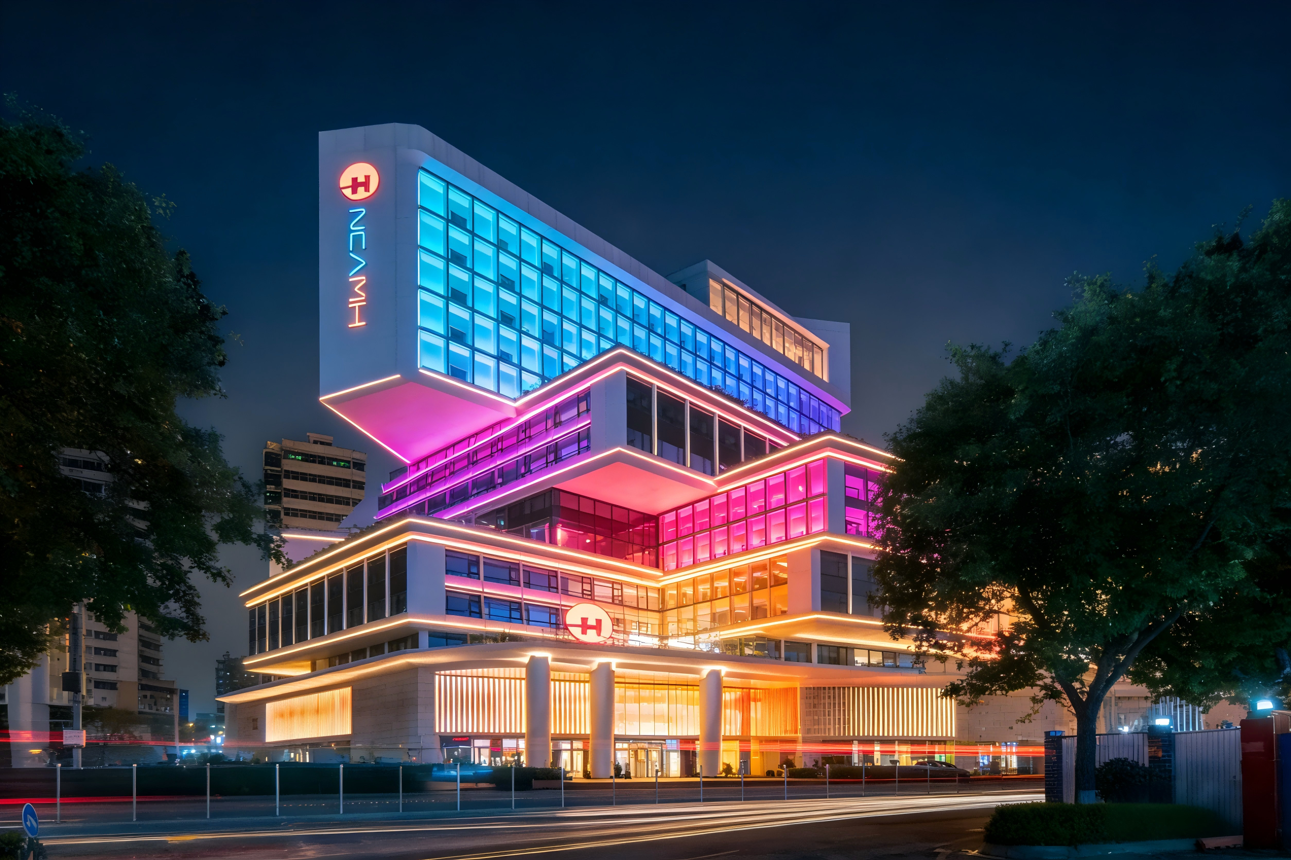 - JBOAN DMX512 light control renews the night image of commercial complexes