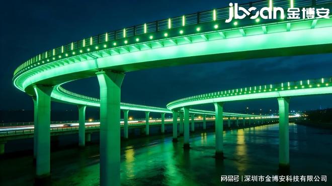 Optimized Jinboan 10×60° polarized lens for lighting arc-shaped bridge piers (Figure 2)