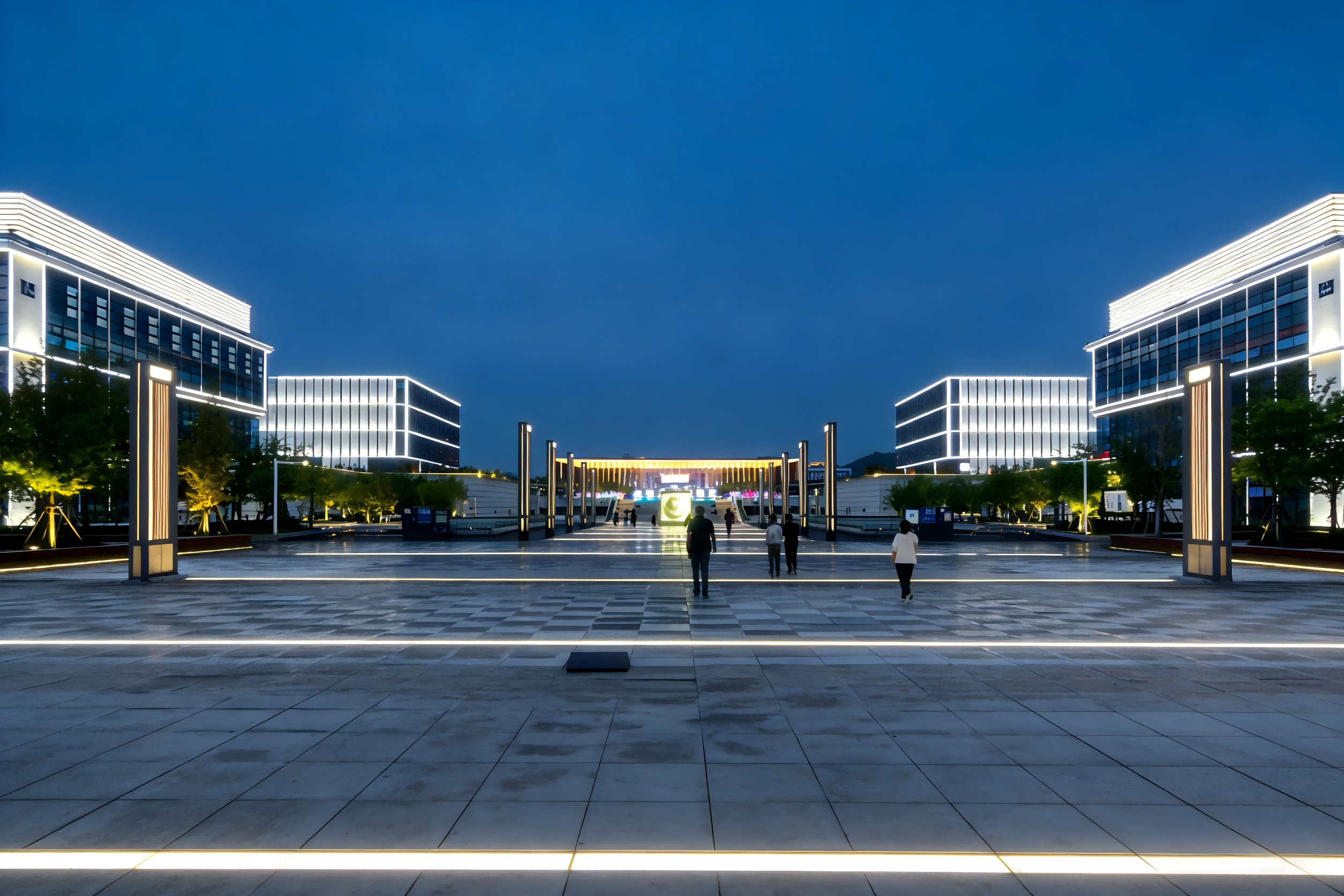 4000K neutral lighting project Jinboan flexible wall washer and neon light strip application (Figure 3)