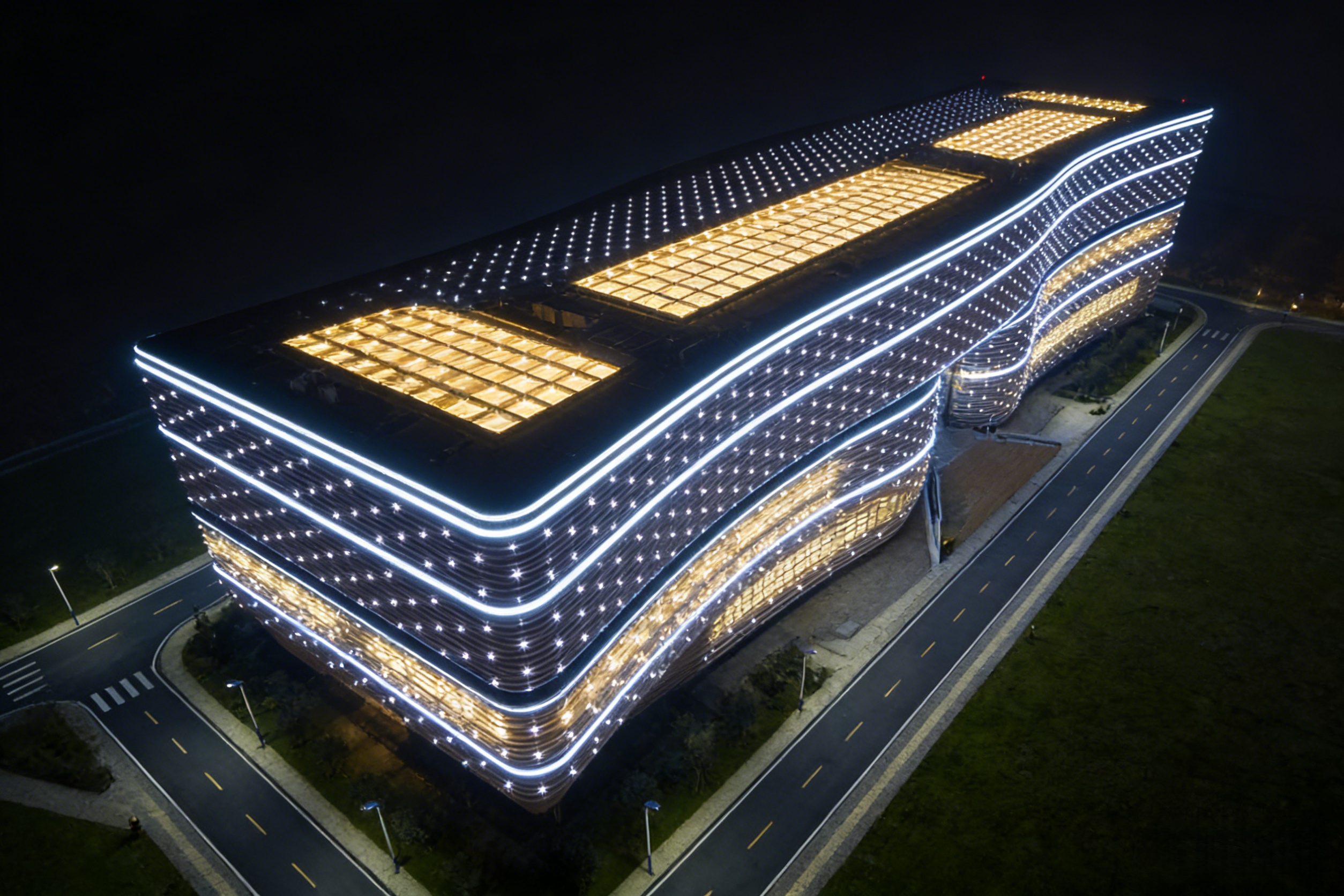 Wuchang Cultural Center lighting upgrade: Jinboan DMX512 precise light control (Figure 4)