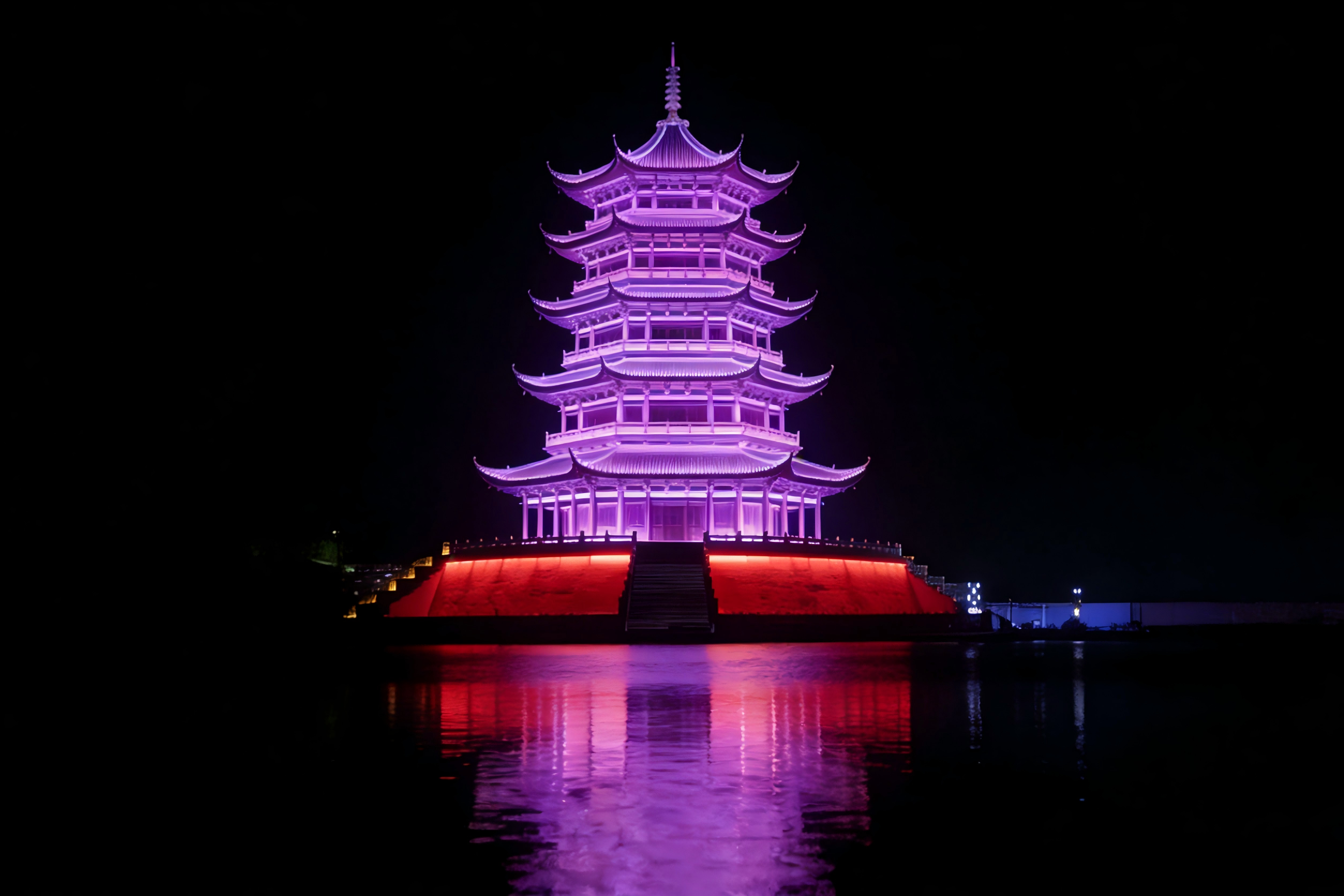 24W flexible wall washer unlocks a new path for poetic lighting of towers (Figure 6)