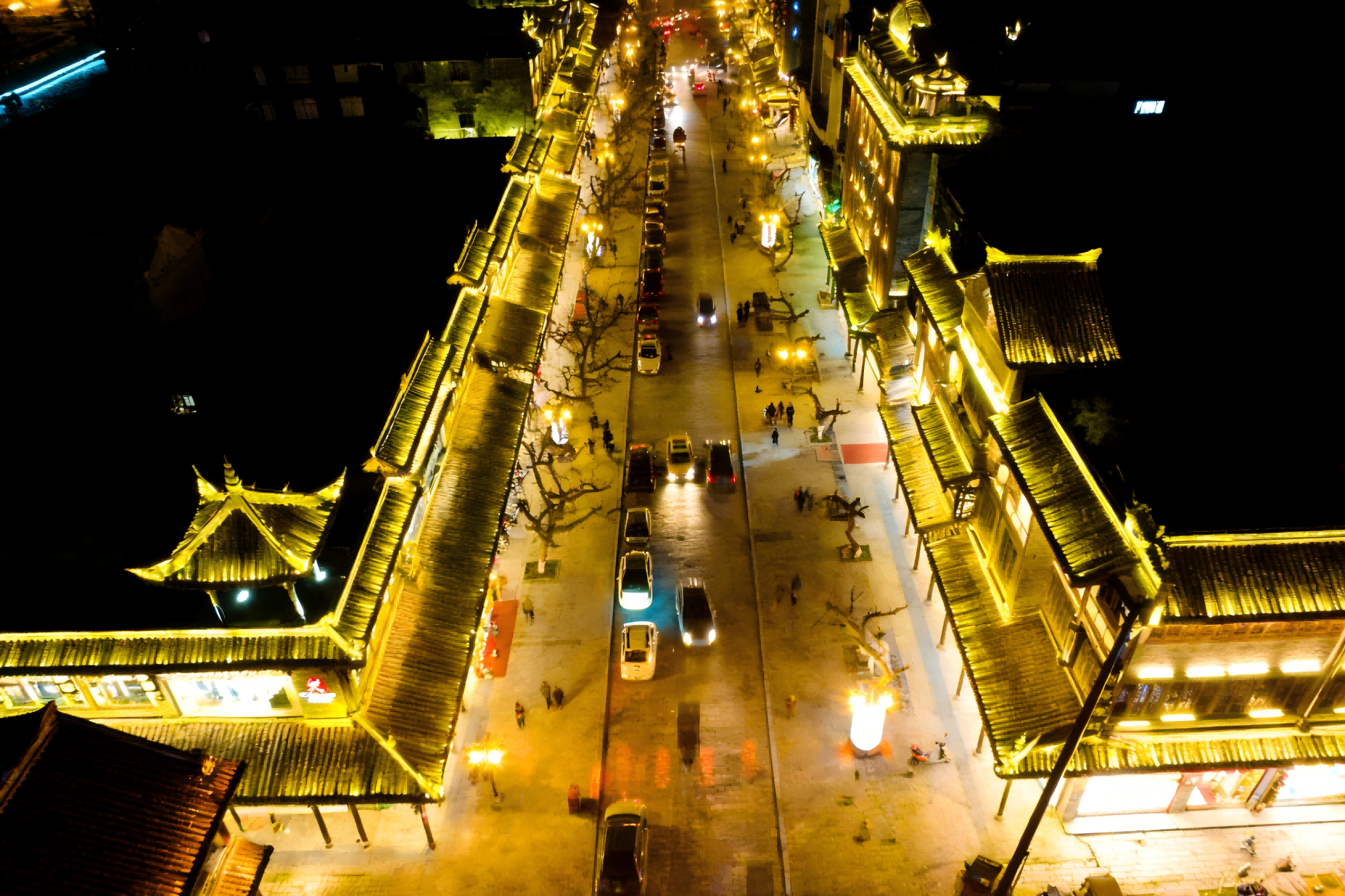 Jin Boan: Transmitting texts with light, empowering the cultural tourism and lighting of old streets in ancient cities (Picture 3)