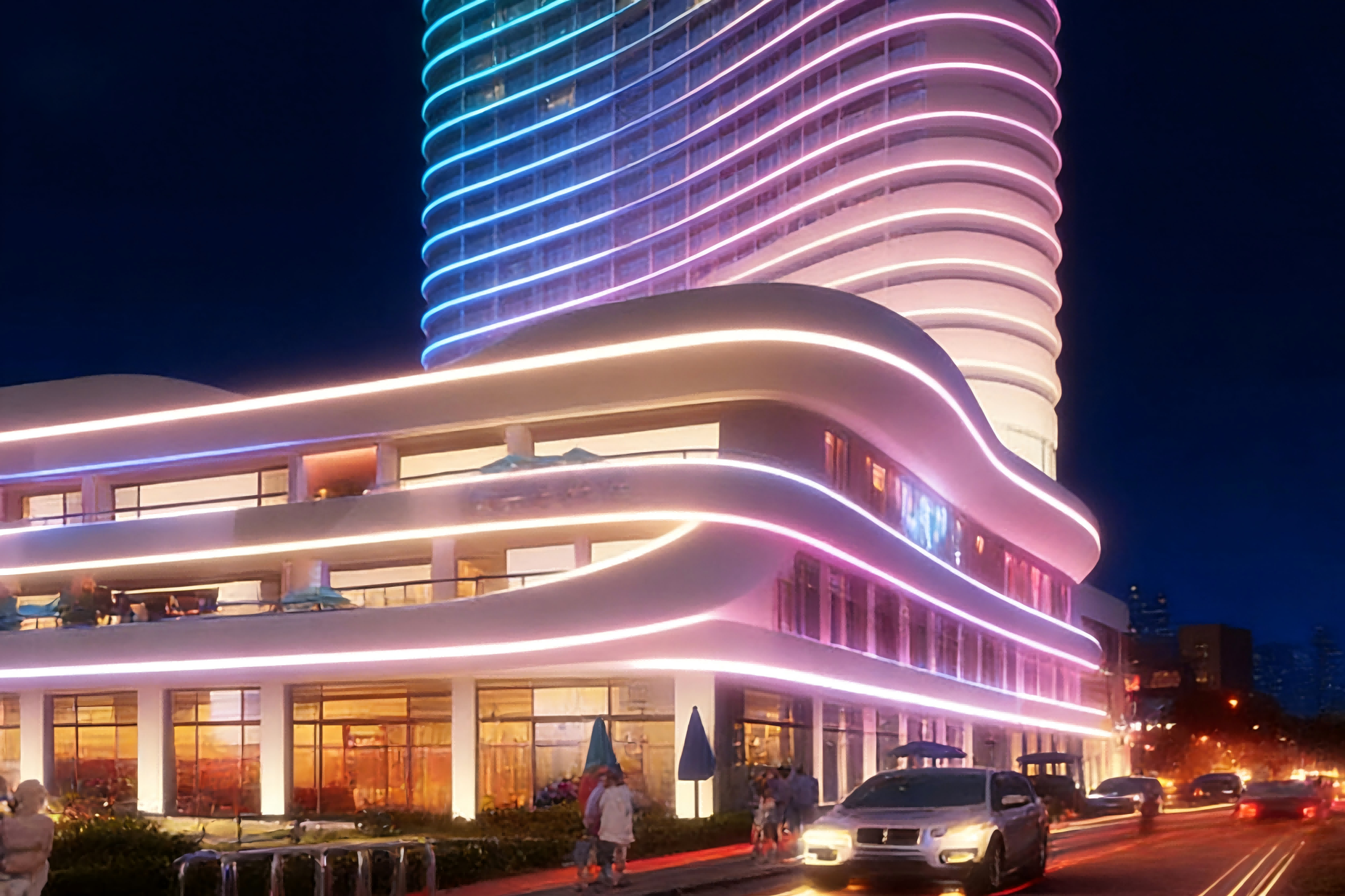 A shopping mall, a kind of festive light and shadow - Jinboan lighting plan (Picture 2)