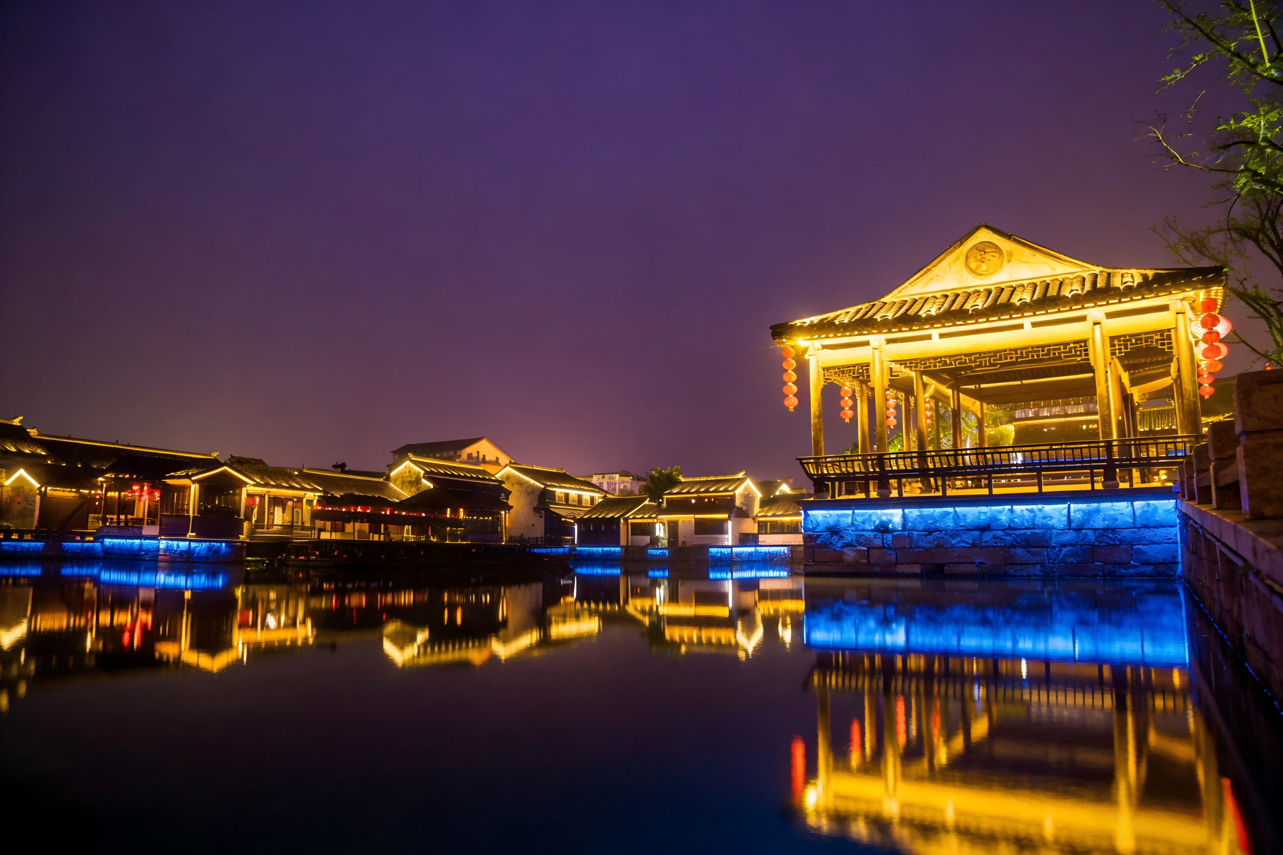 JBOAN: Using soft light and shadow to illuminate the nighttime context of a century-old town (Picture 1)