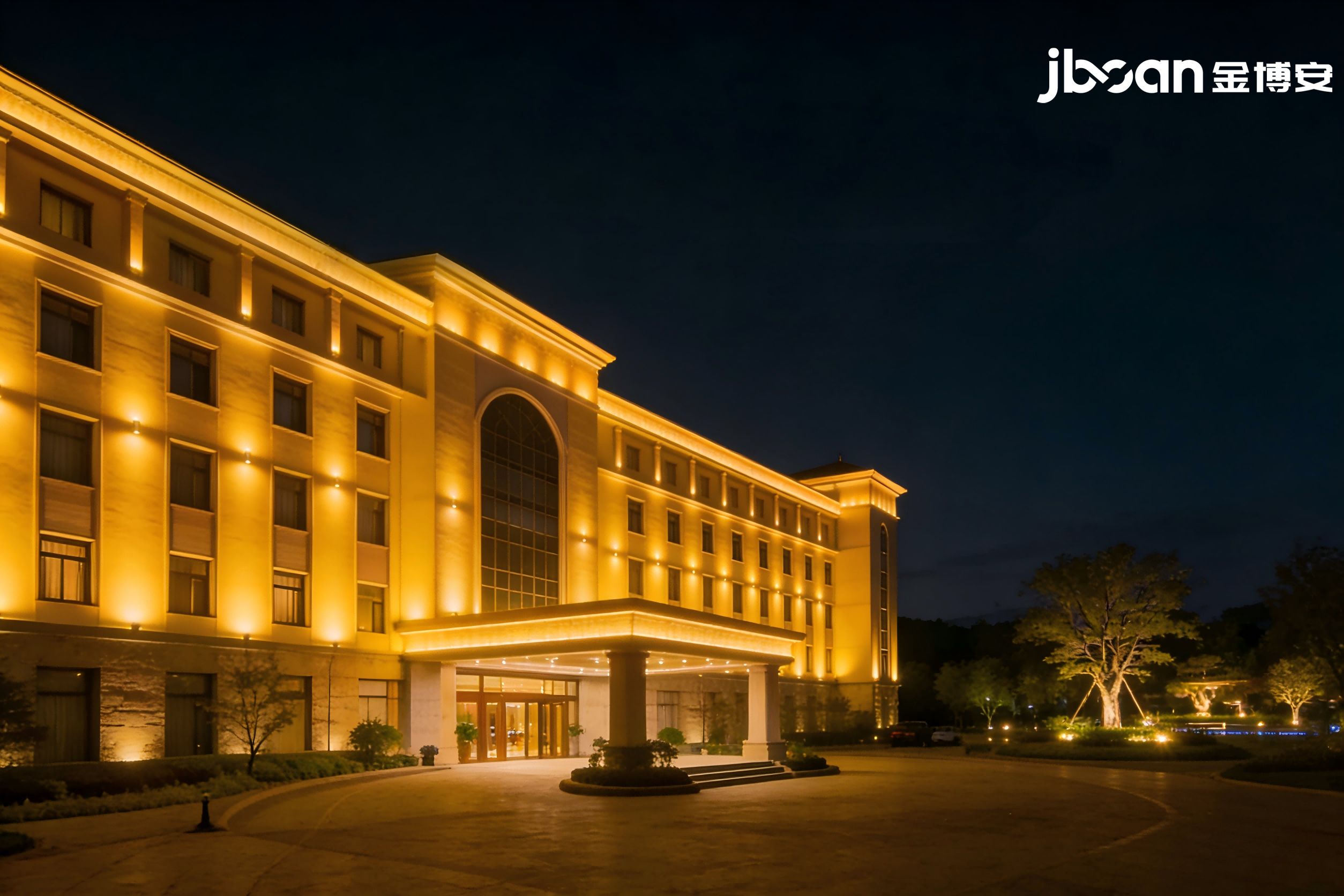 High-end hotel exterior lighting: JBOAN LED flexible wall washer has warm light, comfortable and high-end (Picture 2)