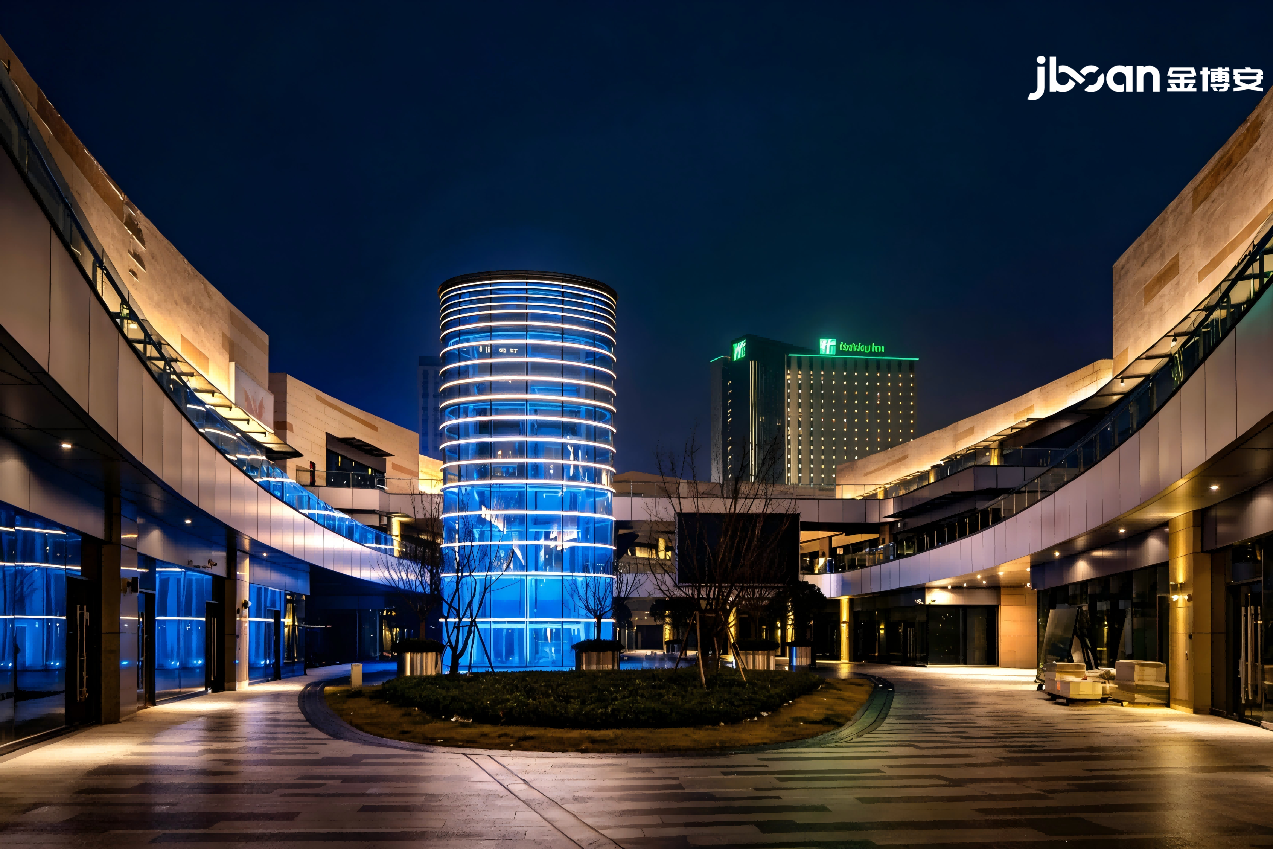 JBOAN LED wall washers empower China Resources Vientiane City’s exterior facade lighting