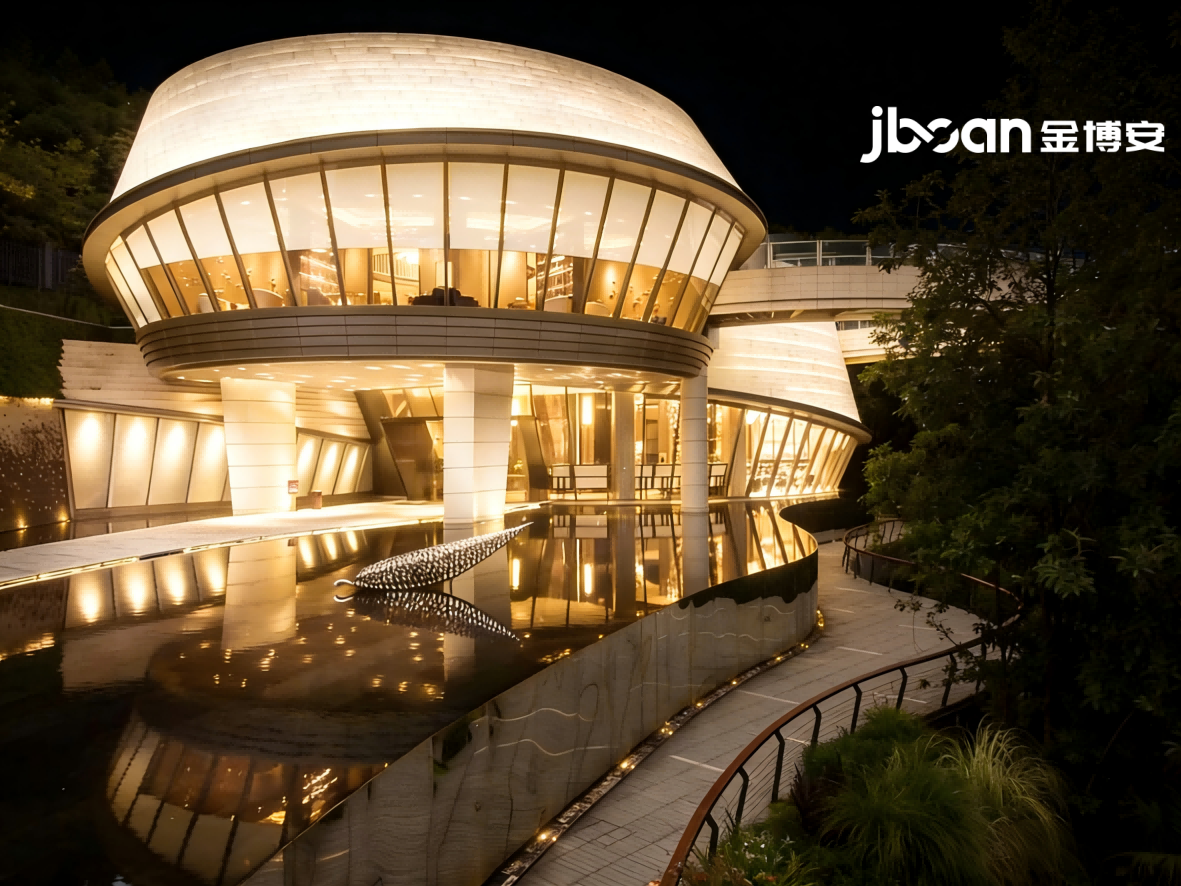 Jinboan wall washer’s flexible light and shadow empower Chongqing Shunshan Mansion (Picture 3)