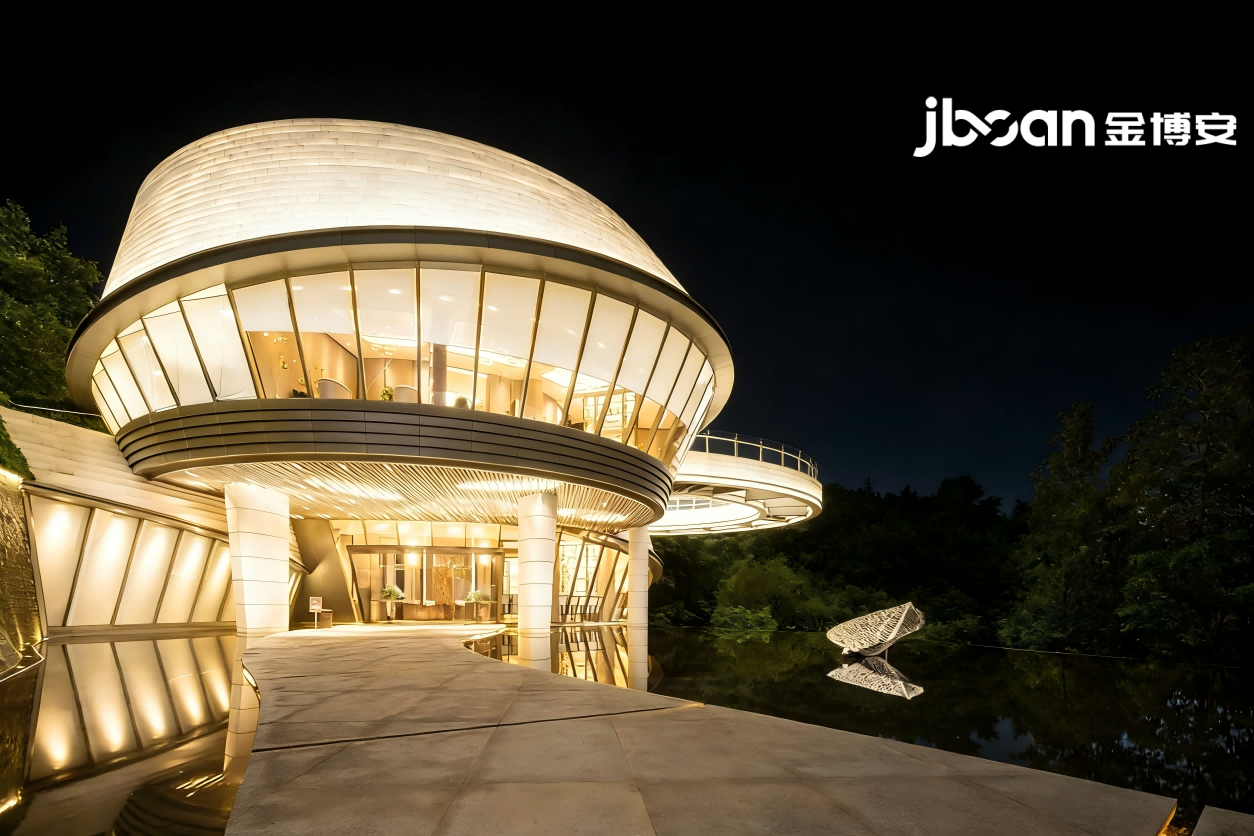 Jinboan wall washer’s flexible light and shadow empower Chongqing Shunshan Mansion (Picture 1)