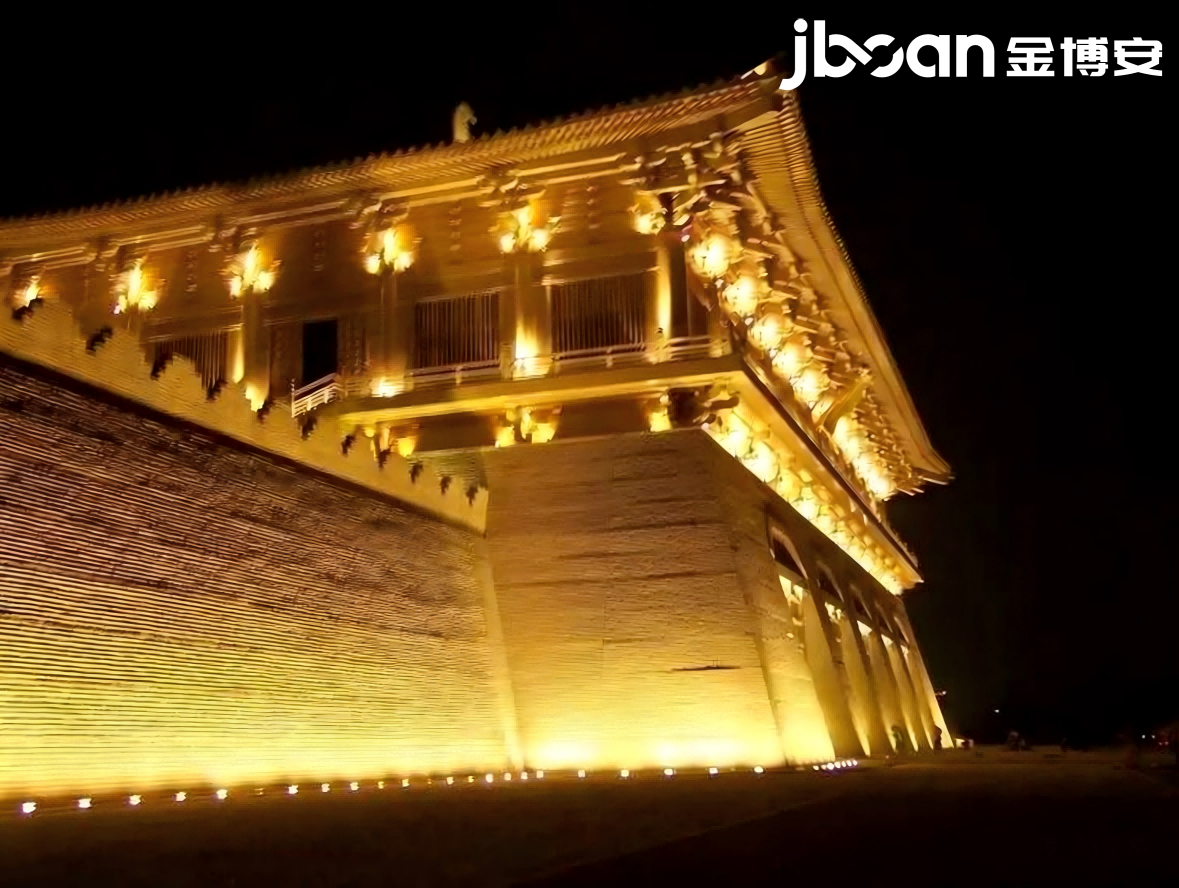 JBOAN lights up the night scene of the Daming Palace ruins (Picture 6)