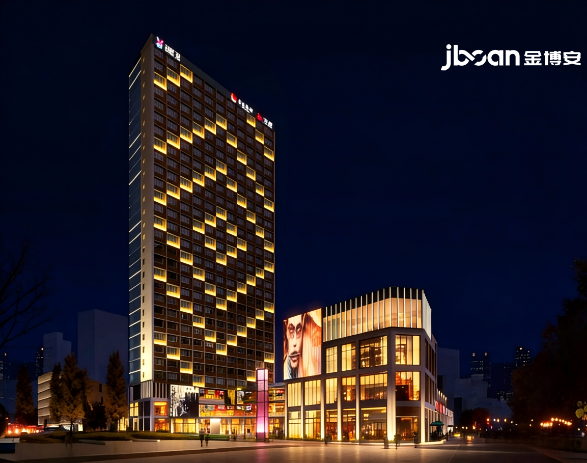 JBOAN lights up the night scene of Chengdu Baiwei Plaza (Picture 2)