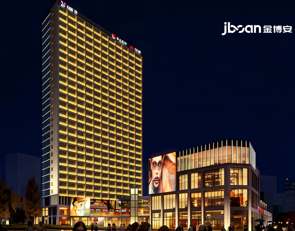JBOAN lights up the night scene of Chengdu Baiwei Plaza (Picture 3)
