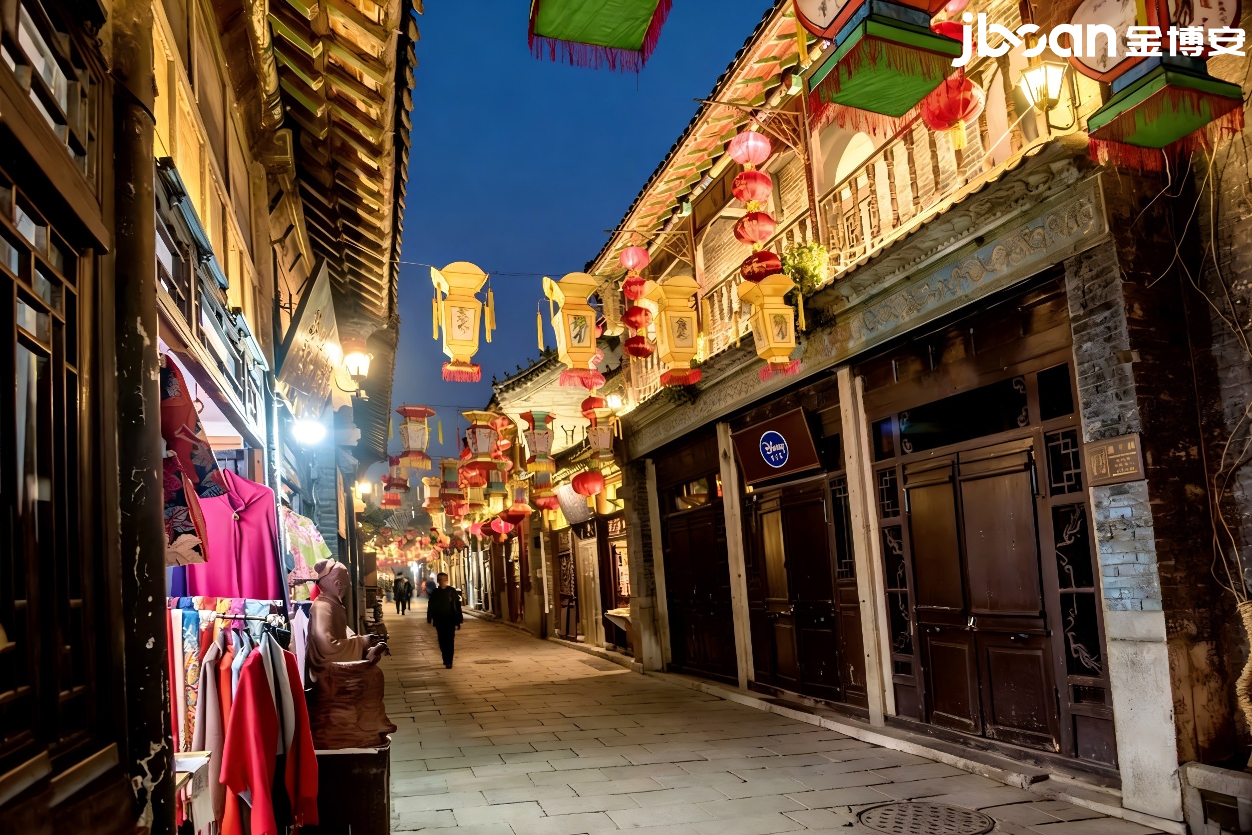 JBOAN Night view of Zhoucun Ancient Street in Zibo (Picture 5)