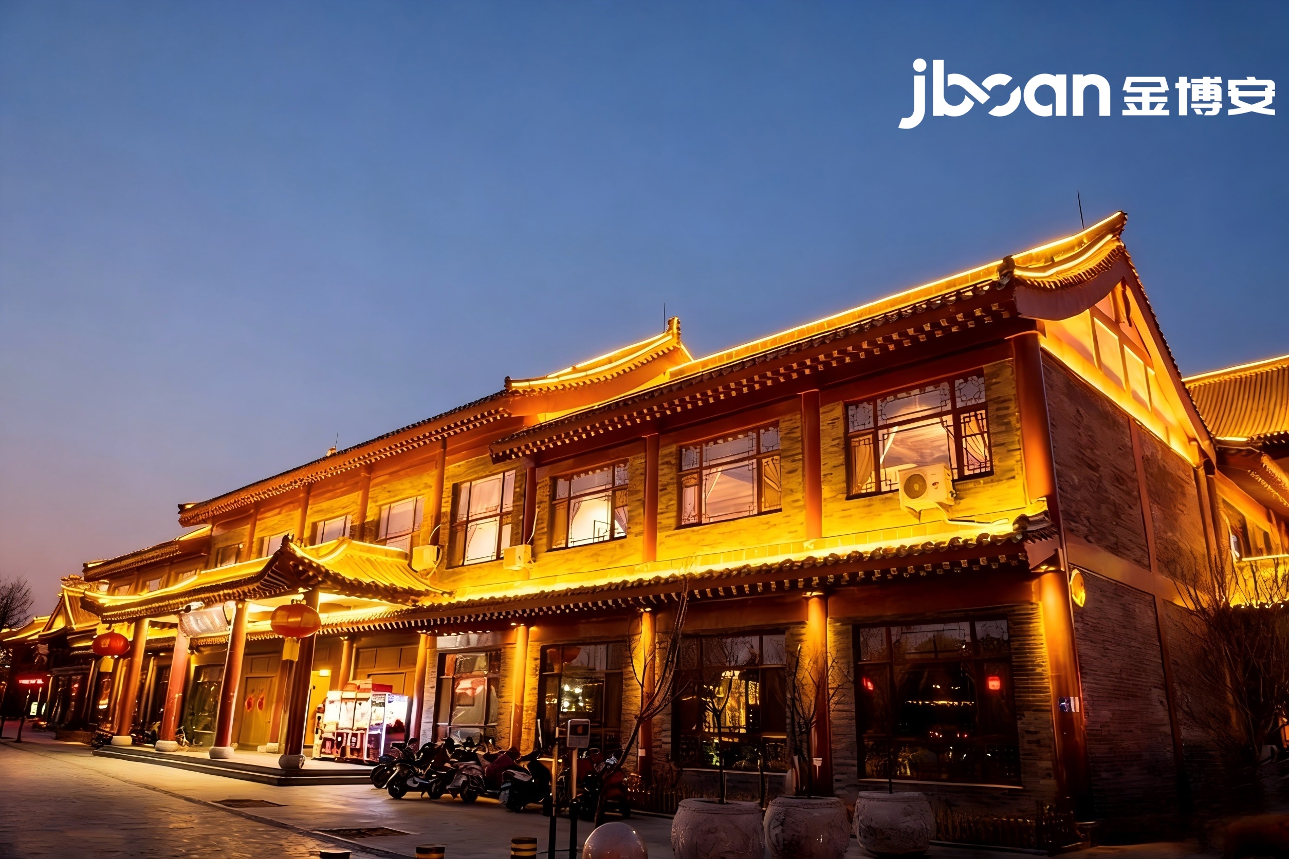 JBOAN creates a new model for night scene lighting in the ancient city of Qingzhou (Picture 6)