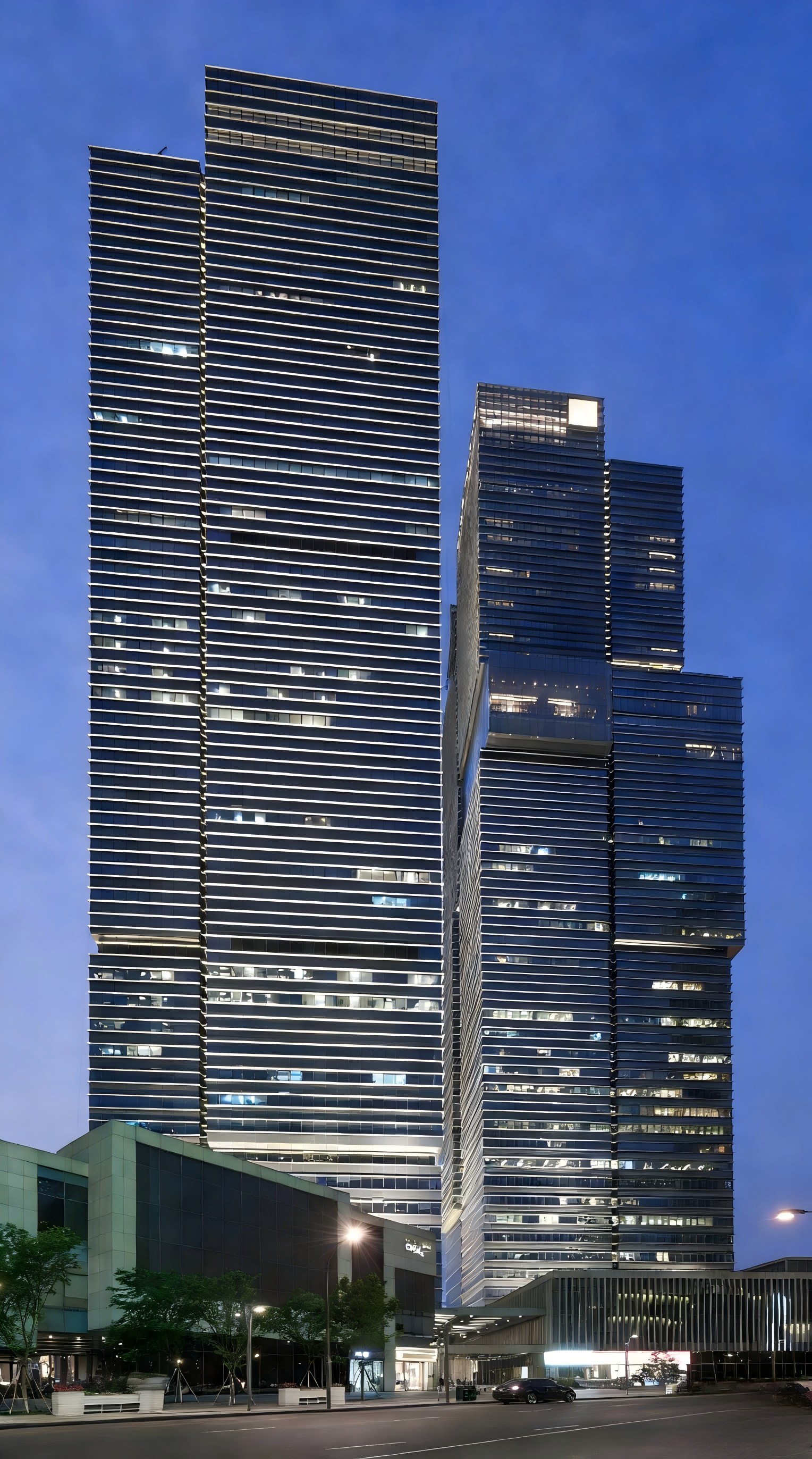 Zhiguang renews the business district and lights up the core of Qianjiang｜JBOAN Jinboan craftsmanship Hangzhou China Resources Mixc Phase II lighting project (Picture 2)