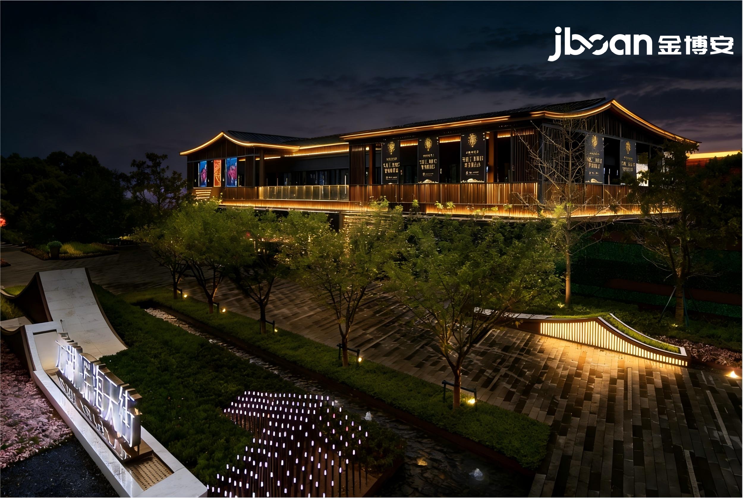 Jinboan 2200K flexible wall washer: lighting up the oriental night charm of Longhu·Yaohaitian Street in Hefei (Picture 4)