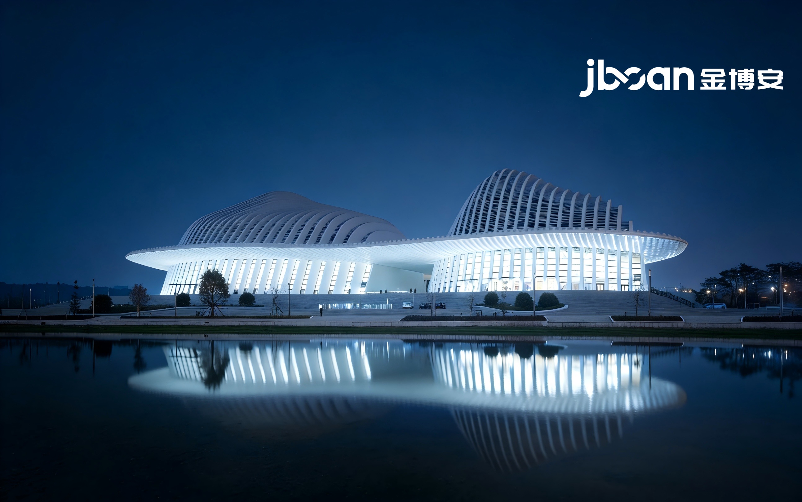 Jinboan 4000K flexible DMX512 wall washer: lighting up the light and shadow poetry of Guangxi Culture and Art Center (Picture 4)