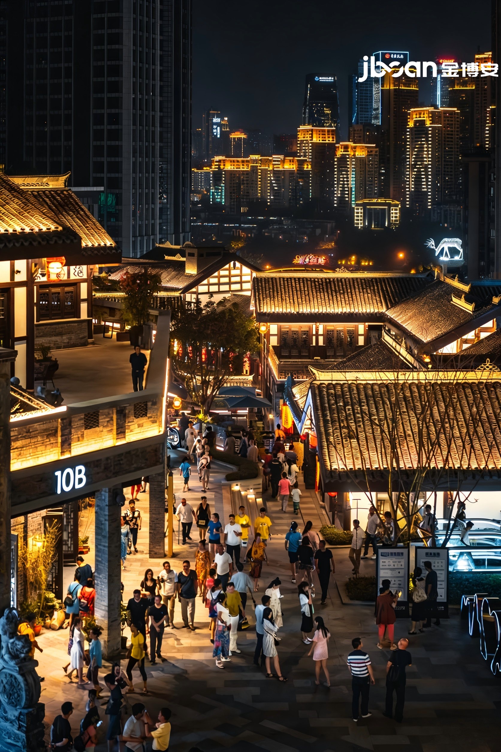 JBOAN｜The warm light reflects the mountain city, lighting up the night charm of Danzishi Old Street in Changjiahui (Picture 4)