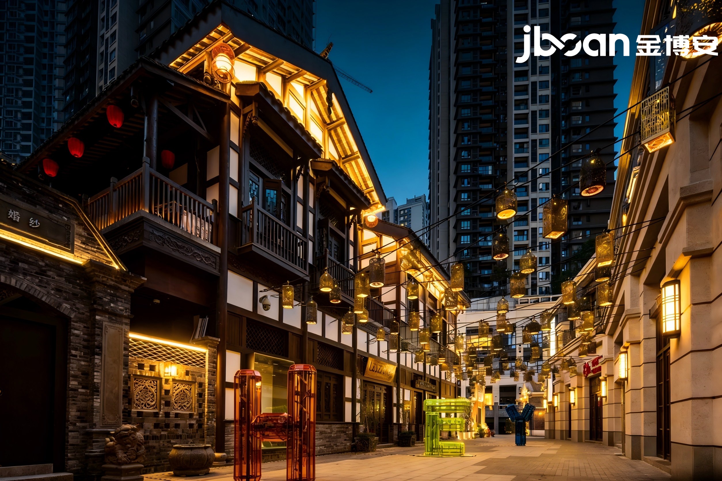 JBOAN｜The warm light reflects the mountain city, lighting up the night charm of Danzishi Old Street in Changjiahui (Picture 2)