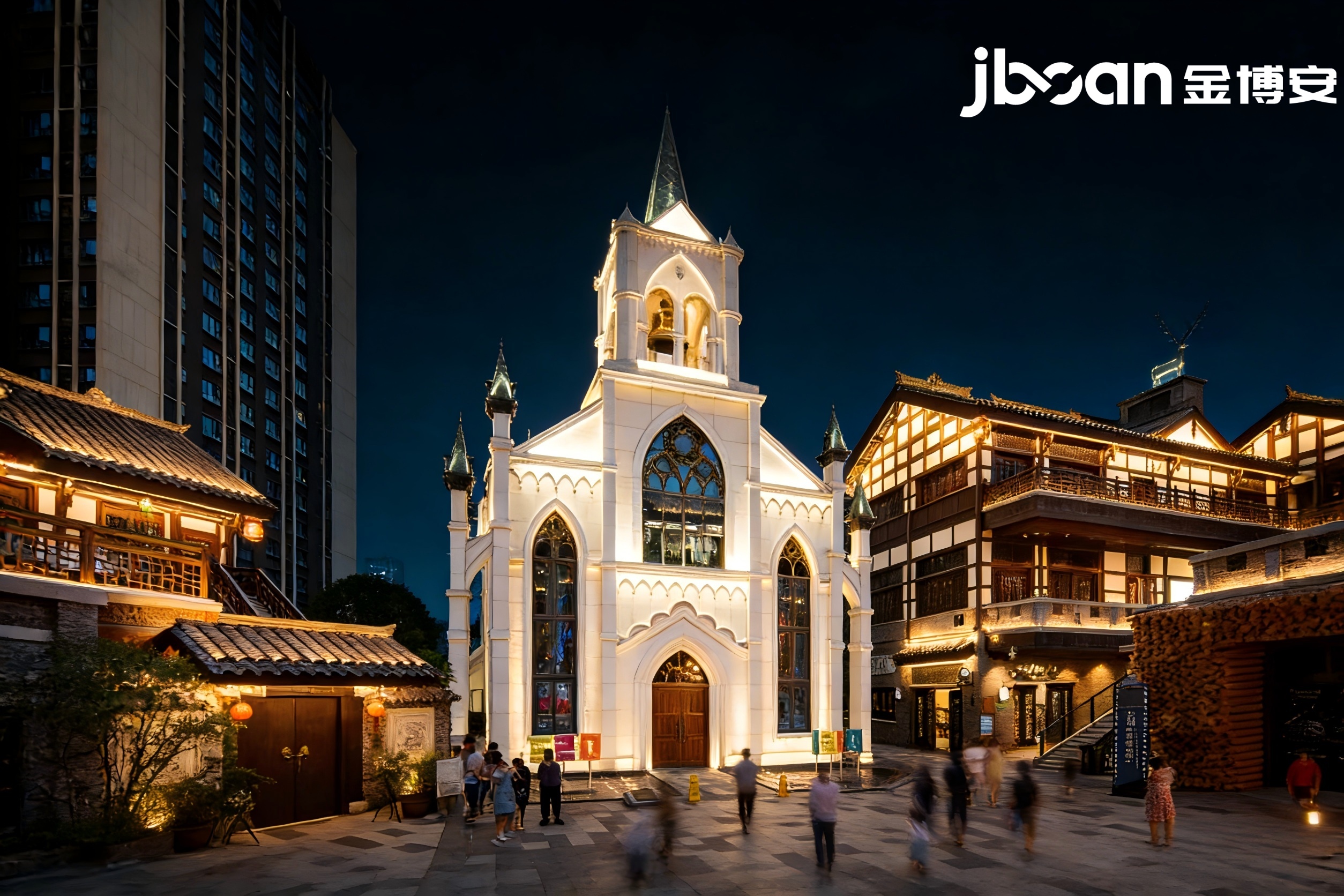 JBOAN｜Warm light reflects the mountain city, lighting up the night charm of Danzishi Old Street in Changjiahui
