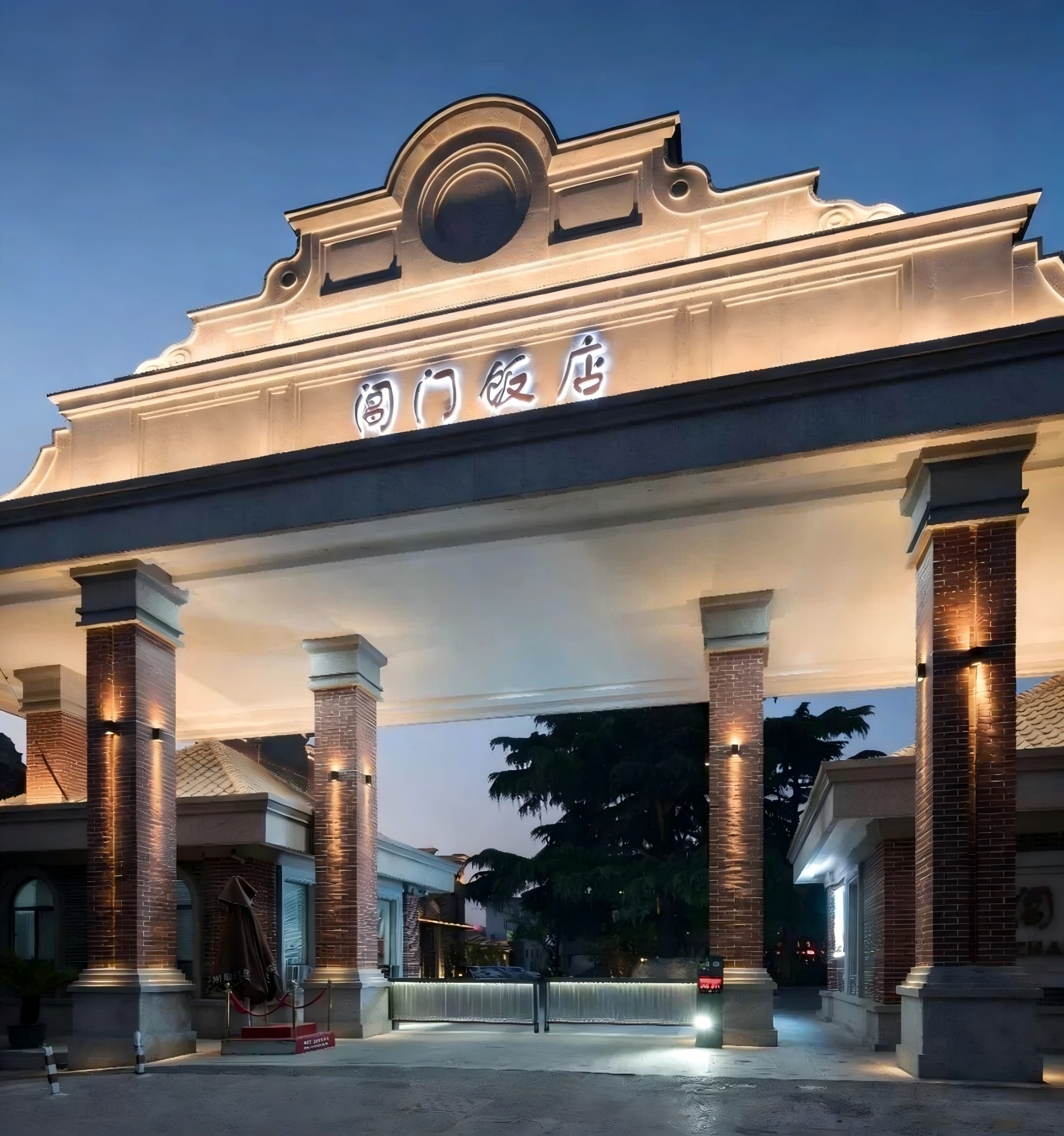 ​JBOAN Jinboan’s warm light reflects the ancient building and lights up the night scene of Changmen Hotel with a new charm (Picture 5)