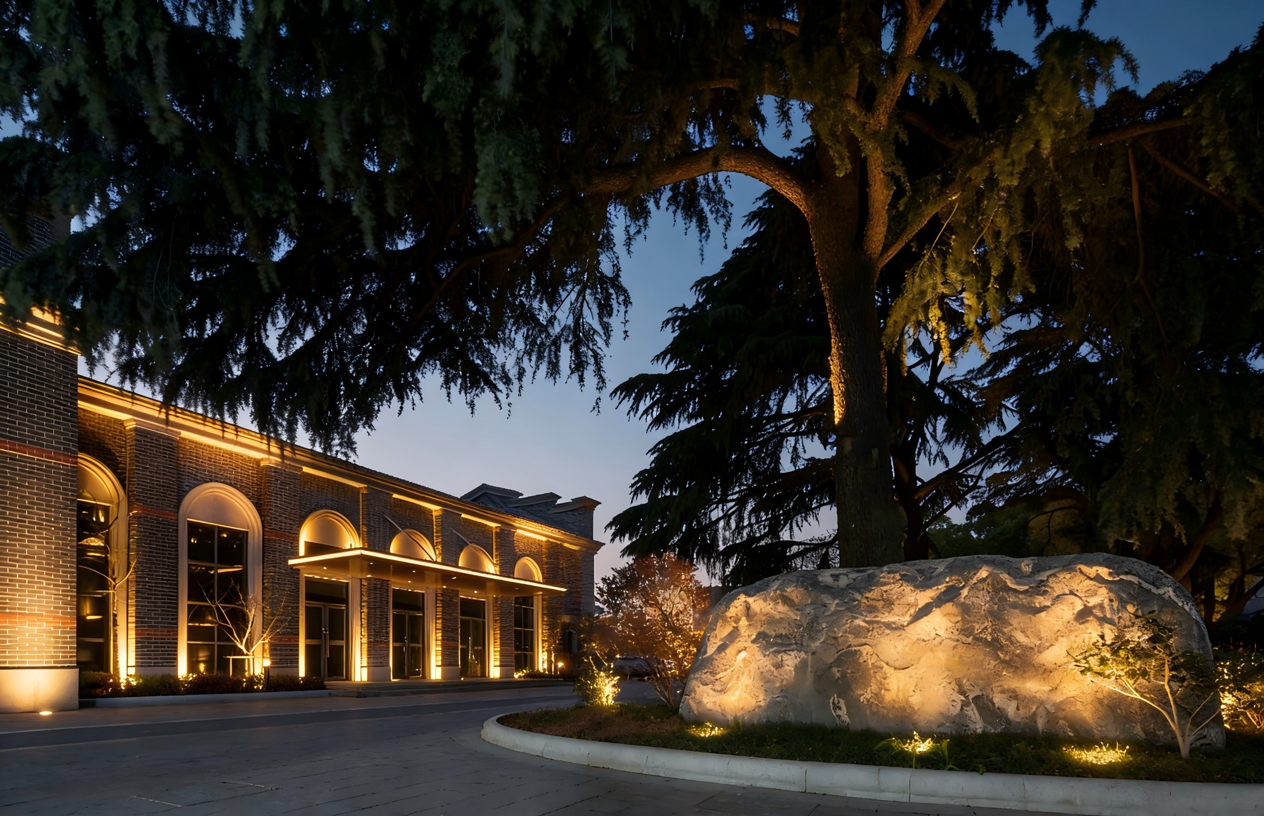 ​JBOAN Jinboan’s warm light reflects the ancient building and lights up the night scene of Changmen Hotel with a new charm (Picture 2)
