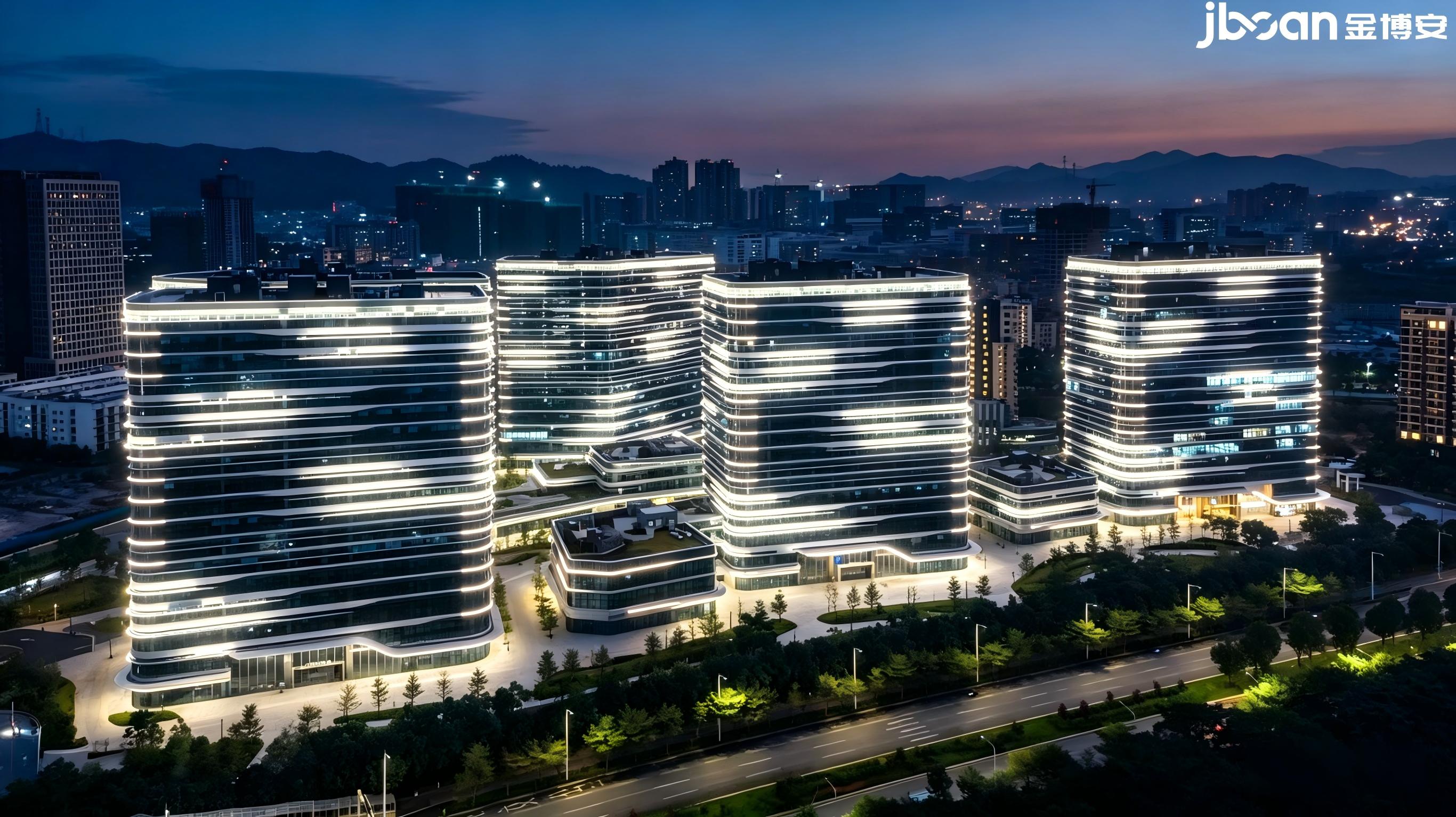 JBOAN flexible wall washer lamp Nantai Yunchanggu new aesthetics of building facade (Picture 1)