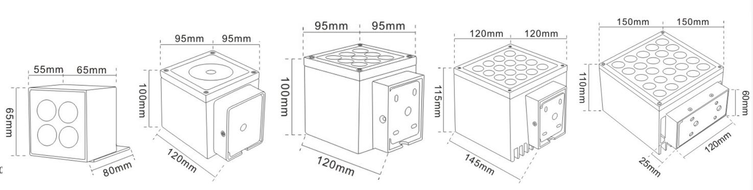 JBWL01 LED outdoor wall light